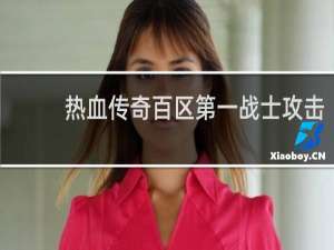 热血传奇百区第一战士攻击