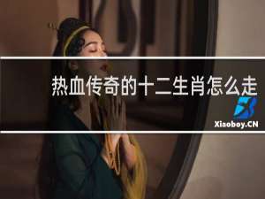 热血传奇的十二生肖怎么走
