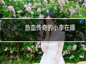 热血传奇的小李在哪