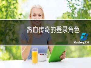 热血传奇的登录角色