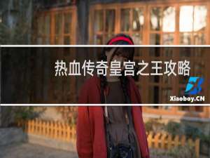 热血传奇皇宫之王攻略