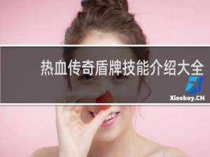 热血传奇盾牌技能介绍大全