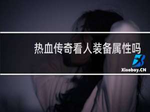 热血传奇看人装备属性吗