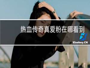 热血传奇真爱粉在哪看到