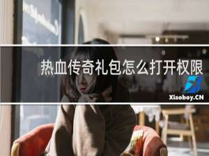 热血传奇礼包怎么打开权限