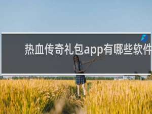 热血传奇礼包app有哪些软件