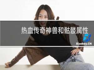 热血传奇神兽和骷髅属性