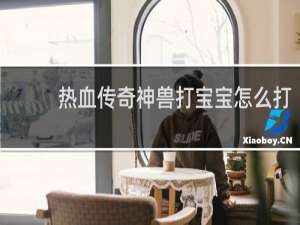 热血传奇神兽打宝宝怎么打