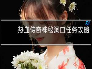 热血传奇神秘洞口任务攻略