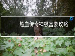 热血传奇神级富豪攻略