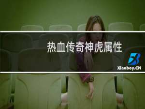 热血传奇神虎属性