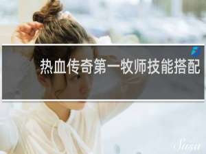 热血传奇第一牧师技能搭配