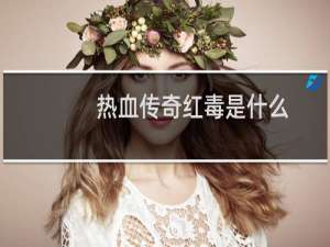 热血传奇红毒是什么