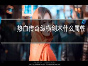 热血传奇纵横剑术什么属性