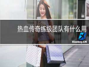 热血传奇练级团队有什么用