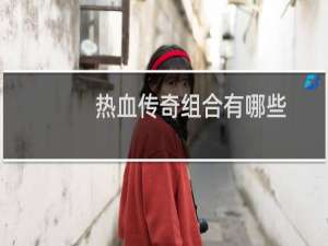 热血传奇组合有哪些