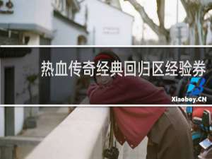 热血传奇经典回归区经验券