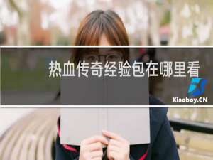 热血传奇经验包在哪里看