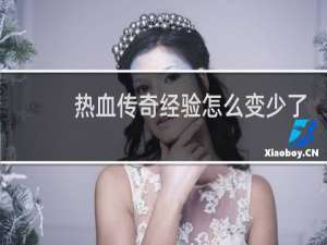 热血传奇经验怎么变少了