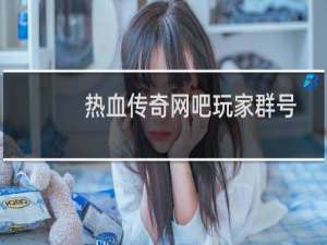 热血传奇网吧玩家群号