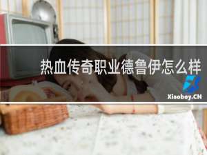 热血传奇职业德鲁伊怎么样