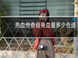 热血传奇自身血量多少合适