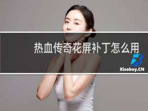 热血传奇花屏补丁怎么用