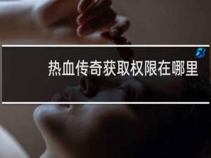 热血传奇获取权限在哪里