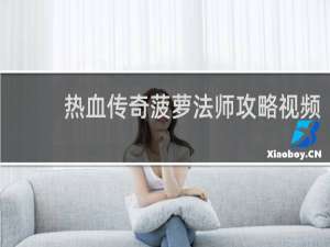热血传奇菠萝法师攻略视频