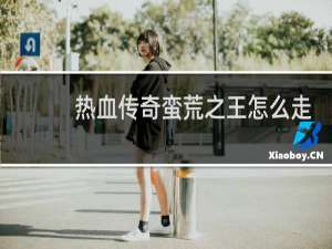 热血传奇蛮荒之王怎么走