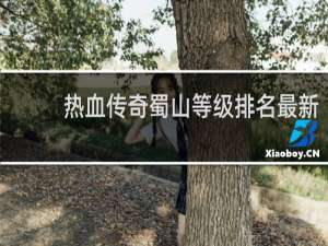 热血传奇蜀山等级排名最新