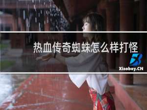 热血传奇蜘蛛怎么样打怪