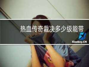 热血传奇裁决多少级能带