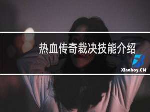 热血传奇裁决技能介绍