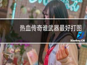 热血传奇谁武器最好打图