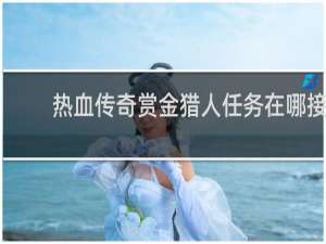 热血传奇赏金猎人任务在哪接