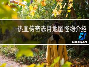 热血传奇赤月地图怪物介绍