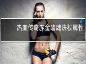 热血传奇赤金嗜魂法杖属性