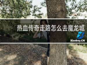 热血传奇走路怎么去魔龙城