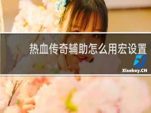 热血传奇辅助怎么用宏设置