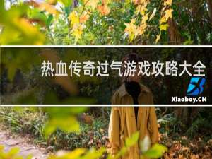 熱血傳奇過氣游戲攻略大全
