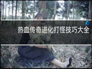 热血传奇进化打怪技巧大全