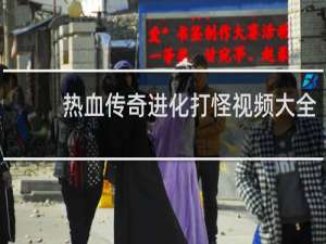 热血传奇进化打怪视频大全