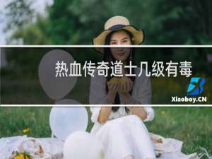 热血传奇道士几级有毒