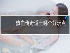 热血传奇道士哪个好玩点