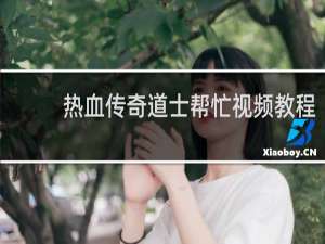 热血传奇道士帮忙视频教程