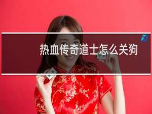 热血传奇道士怎么关狗