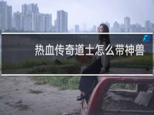 热血传奇道士怎么带神兽