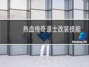 热血传奇道士改装技能