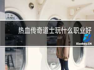 热血传奇道士玩什么职业好